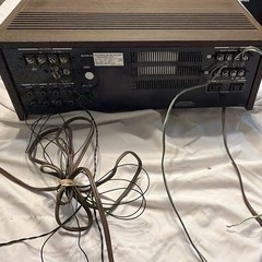 Sony STR-7015 Vintage FM Stereo FM-AM Receiver w/ Wood Case Cabinet