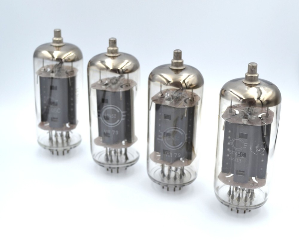 4pcs 6P45S Matched Quad Output Tetrode tube EL509 6KG6 Strong