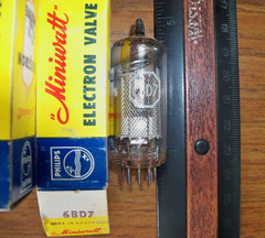 7 Strong NOS 6BD7 Tubes – Hendon Works, Alberton, Australia