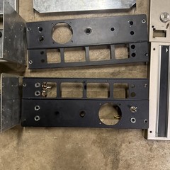 Roberts 721 Rheem AKAI Tube Reel To Reel Deck Parts Panels & Brackets