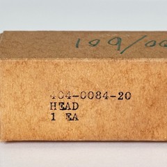 (New Old Stock) Ampex 404-0084-20 Full-Track Record/Playback Head for 600/601