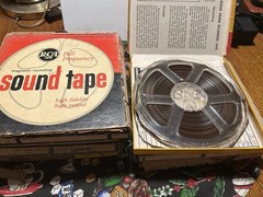 Lot of 10 Vintage Reel to Reel Tapes Scotch 7 Inch Unknown Content-Used