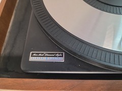 RARE General Electric Man Made Diamond Stylus Turntable CA442h Record Player