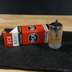 1960 RCA 6211 Audio Tube NOS NIB