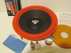 10&Prime; Recone Kit ribbed cone for Cerwin Vega AT10 At-10 ATW10 woofer