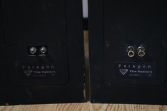 Vintage Paragon Acoustics The Radiant Floor standing Tower Speakers Dynadio Pair