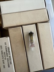 Lot of 5: Raytheon CK512AX Vacuum Tubes Hearing Aid NOS/NIB