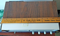 1970 Zenith Clock Radio Circle of Sound R472W AM/FM Solid State Works!