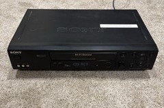 Sony VCR SLV-N55 Hi-Fi Stereo VHS Player Recorder For Repair/PARTS! (No Audio)