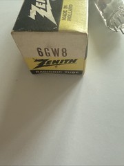 A VINTAGE Zenith 6GW8/ECL86 NOS/NIB VACUUM TUBE T26