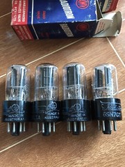AWV 6SN7 6sn7gt 5692 Made In Australia Used Excellent Testing Values