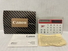 Canon FlashCard My Card Pocket Slim Electronic Calculator LS-902 Yokohama Tires