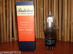 Vintage Radiotron Australia 6U7 Stereo Tube Results = 68