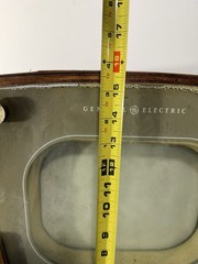 Vintage 1949 Model #806 General Electric 10” TV Parts Or Restore Neat Display