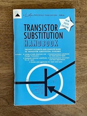 Vintage 1965 Transistor Substitution Handbook Sams 6th Edition