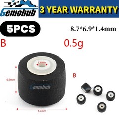 NEW 8.7*6.9*1.4mm Tape Recorder Pinch Roller Wheel Rubber Pressure Belt Pulleys