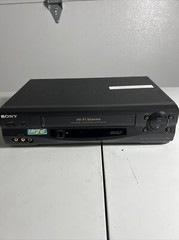 Sony SLV-N55 Hi-Fi Stereo 4-Head VCR VHS Player Recorder Tested