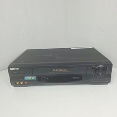 Sony SLV-N55 Hi-Fi Stereo 4-Head VHS VCR Video Tape Player – No Remote Control