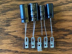 New Replacement Kit for 20 + 20 + 10 + 10 uf 450v Quad Can Capacitor