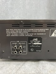 JVC TD-W505 Stereo Double Cassette Deck DOLBY B~C NR HX PRO