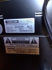 TASCAM TSR-8 Reel to Reel 1/2” Tape 8-channel RECORDER / REPRODUCER.