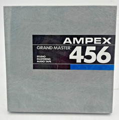 Ampex 456 Grand Master 7&Prime; Reel 1/4&Prime; x 1200 Reel to Reel Tape – NEW Sealed
