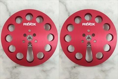 One Pair 7 » silvery Revox Tape Reel For PR-99 A77 B77 G36 Etc Tape Recorder..