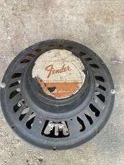 Pair of Fender Utah Speakers 1972 and 1968