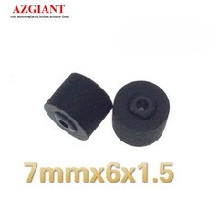 5PCS Pinch Roller Wheel Belt Pulley Rubber Audio Cassette Deck Tape 7x6x1.5mm