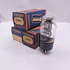 Tungsram UM11, magic eye tuning indicator, NOS NIB, made in Hungary