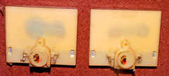 1 Matched Pair Sharp/Optonica RT2050U analog VU Meters very good tested w bezel