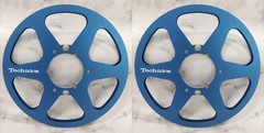 One Pair silvery Technics 10.5 » 1/4 » TAPE REEL TO REEL TAPE Recorders RS 1500