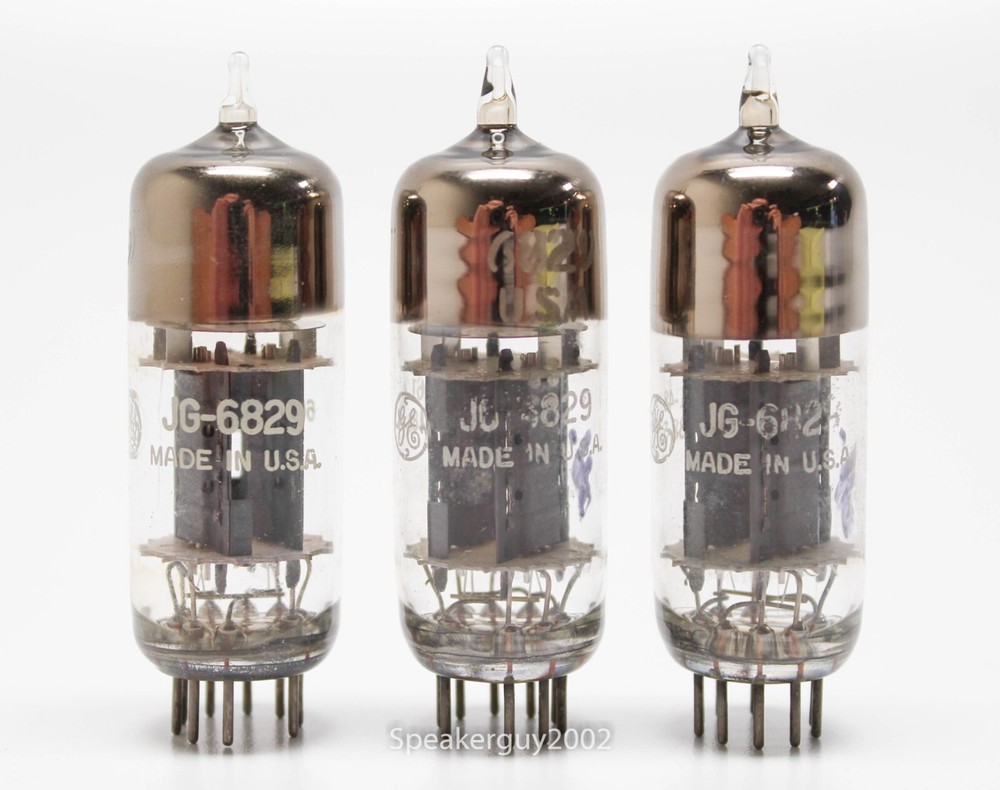 3 – GE General Electric JG-6829 Vacuum Tubes / KT3