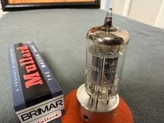 EICO Brimar 12AU7 Tube – Made in England – Internally Matched
