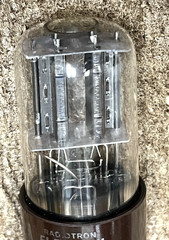 VERY RARE NOS RCA 6SN7GT BAD BOY 3 HOLE PLATES *BROWN BASE TUBE VT-231 USA MINT