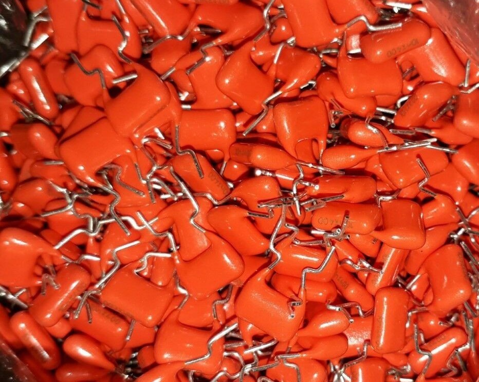 NEW 100pcs PILKOR 10NF 0.01uF 400V MKT 10% 7,5mm pitch HQ ORANGE AUDIO CAPS ROHS