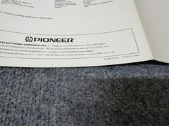 ⭐️Original Pioneer Speaker Dealer Brochure CS-63DX CS-99a CS-700g CS-500g & MORE