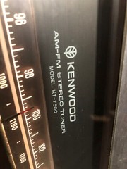 Kenwood KT-7500 AM/FM Tuner in good working condition!