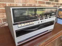 🍊Vintage 1980s JC Penney Stereo Cassette Front Loading Turntable | Model 1754