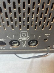 Vtg Table Top Stereo Philips B5X04A 54 Made in Holland Tunes Easy Sounds Great!