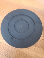 Vintage Pioneer PL-115D Turntable Platter with Rubber