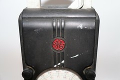 Vintage Antique GE AC-Volt Ammeter General Electric MODEL 8AK1AAA1 TYPE AK-1