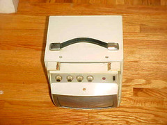 RETRO VINTAGE TV MONITOR 8 INCH VKOA JAPAN B+W EARLY 60s TRANSISTORIZED