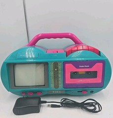 80&rsquo;s Radio Shack Portavision 5&Prime; Television Radio Cassette Player 16-128 READ