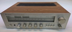 Vintage Sherwood S-7450 CP Silverface AM/FM Stereo Receiver Wood Case