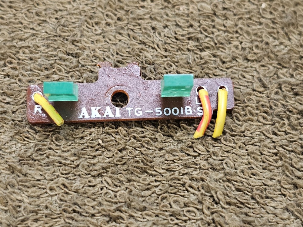 Akai GX-625 GX625 Reel To Reel Player Recorder Parts Green Indicator TG5001B