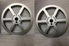 New One Pair Pioneer silvery 7 » Tape Reel Light Metal Aluminum Take Up Reel