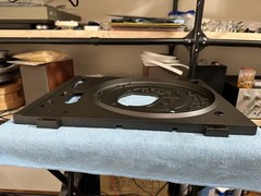 Pioneer PL-255 PL-115D Vintage Turntable parts Original Top plate