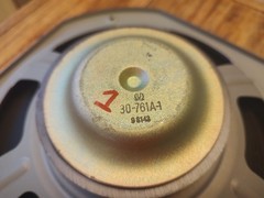Pioneer CS-403 12&Prime; Woofer/ P/N 30-761A-1 / Made in Japan / VG Cond. / 2 Avail.