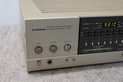 vintage champagne face Pioneer SX-6 Computer Controlled Stereo Receiver